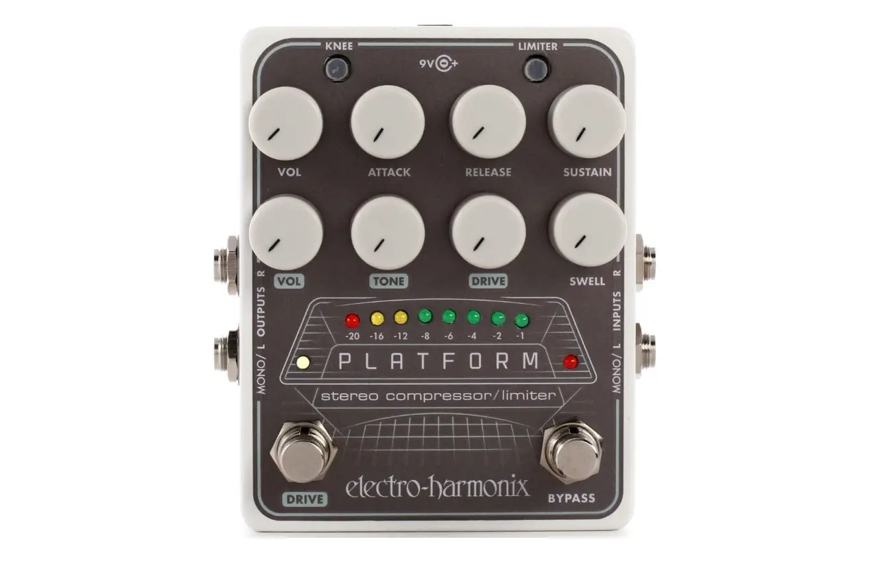 Electro-harmonix Platform Stereo Compressor/limiter Pedal User Manual