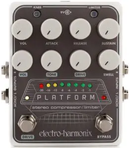 electro-harmonix PLATFORM Stereo Compressor/Limiter Pedal