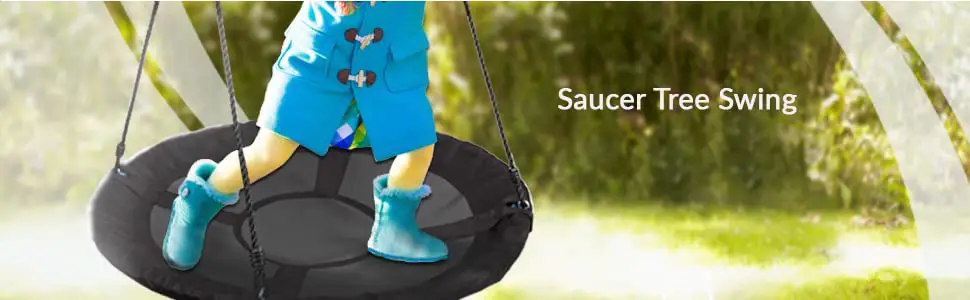 Serenelife Slswng100bl Flying Fun Toy Swing Indoor/outdoor Hanging Rope Swinging Seat Spinner User Manual