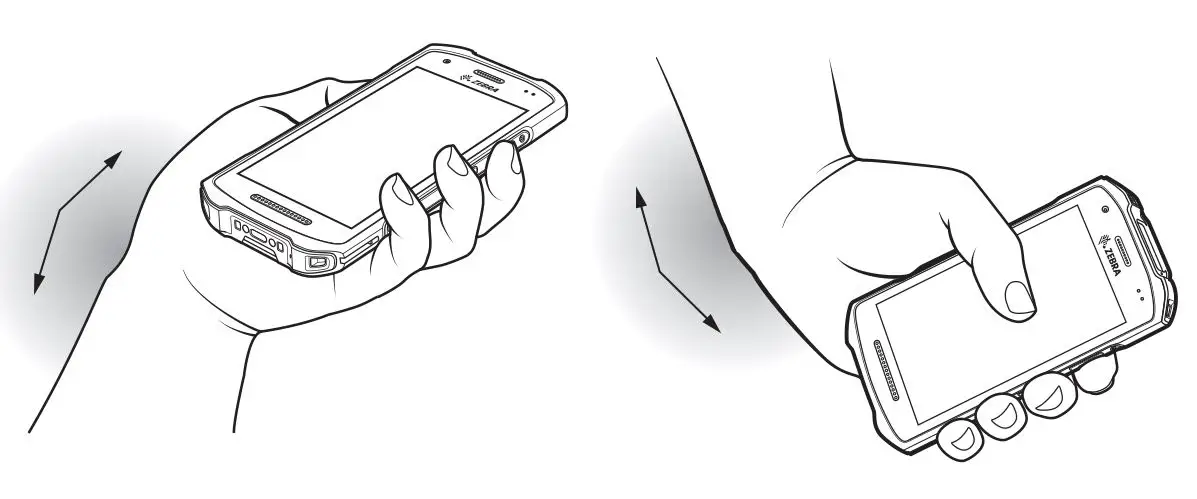 ZEBRA TC21 Handheld Touch Computer - Ergonomic Considerations