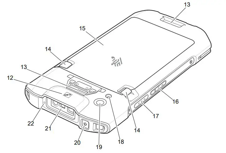 ZEBRA TC21 Handheld Touch Computer - Figure 2