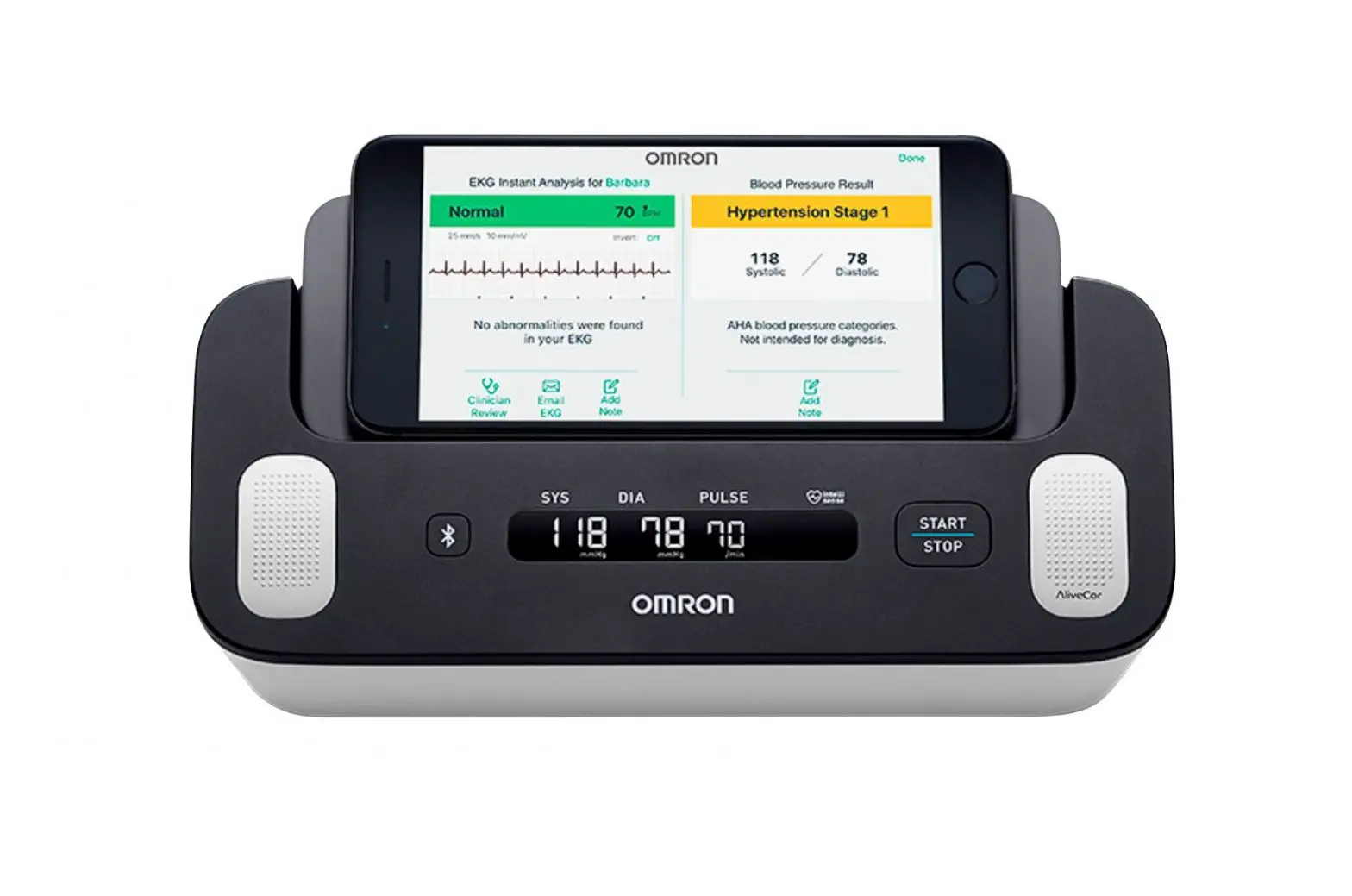 Omron Complete Blood Pressure Monitor + Ekg Model #bp7900 Instruction Manual