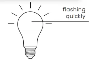 Bulb flashing