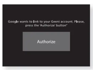 Authorize your account