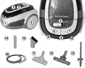 Bissell-1154-Vacuum-Overview
