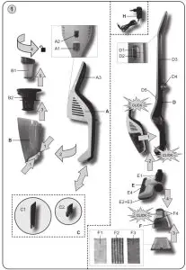 eta MONETO Stick Vacuum Cleaner 2 in 1--- Vacuum Cleaner