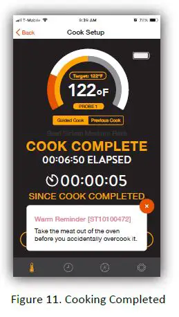 MAVERICK BT-30 Bluetooth Stake Truly Wireless Intelligent Food Thermometer fig11