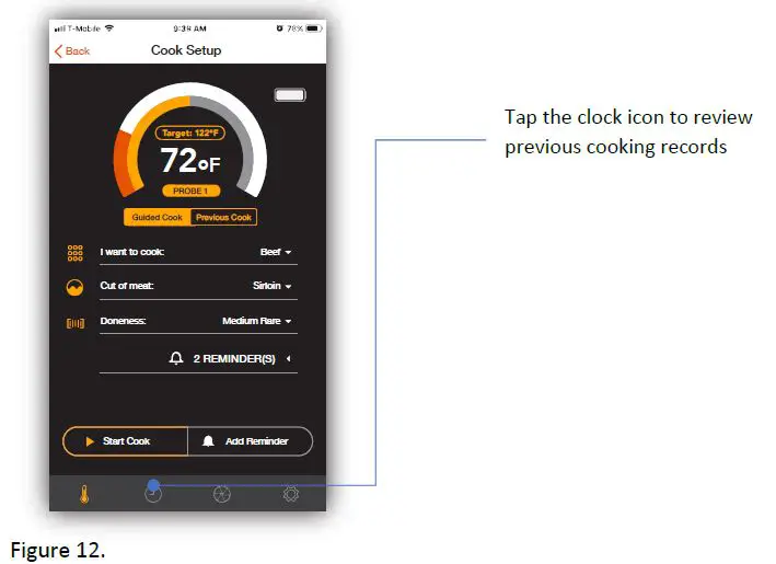MAVERICK BT-30 Bluetooth Stake Truly Wireless Intelligent Food Thermometer fig12