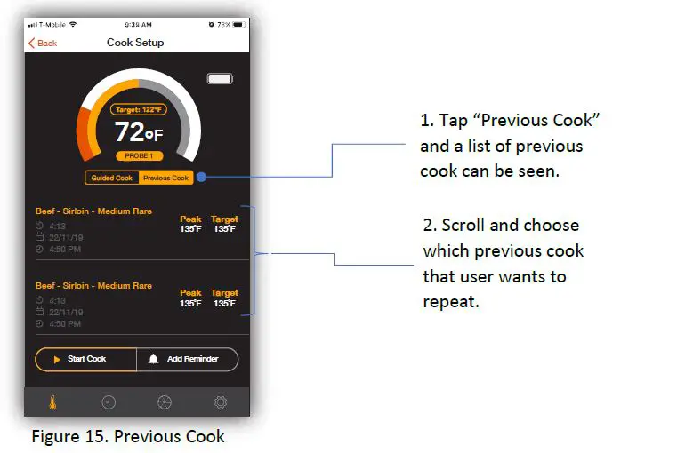 MAVERICK BT-30 Bluetooth Stake Truly Wireless Intelligent Food Thermometer fig14