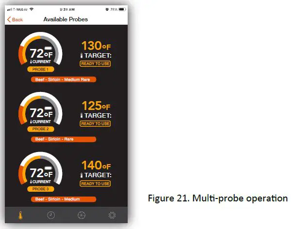 MAVERICK BT-30 Bluetooth Stake Truly Wireless Intelligent Food Thermometer fig20