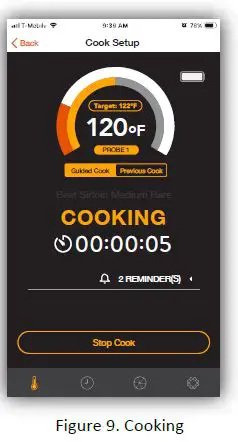 MAVERICK BT-30 Bluetooth Stake Truly Wireless Intelligent Food Thermometer fig9