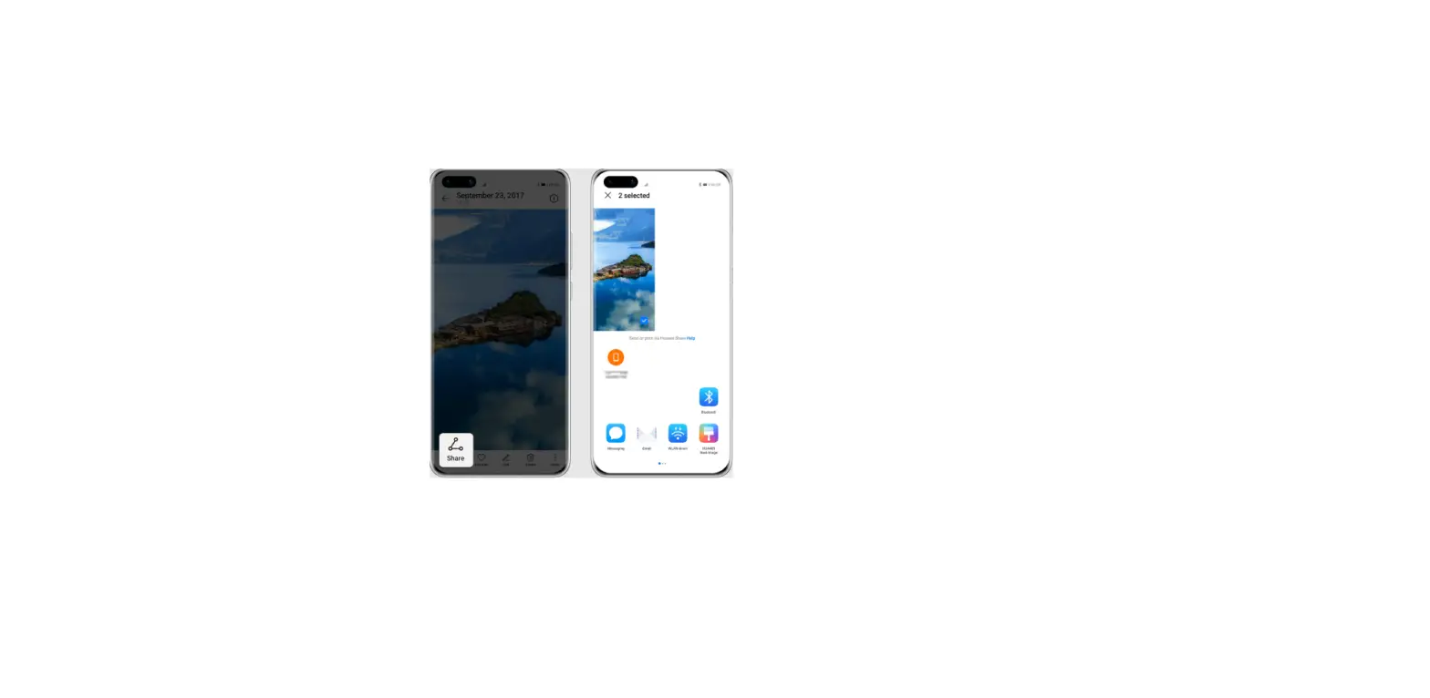 Using Huawei Share To Transfer Files Between Two Huawei Devices- Huawei Mate 10