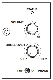 PROFICIENT Prtage FDS Subwoofer- adjuStIng