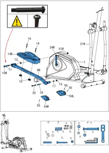 TUNTURI 16TCFC3000 Trainer Cardio Fit C30 Cross - FIG10