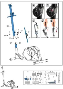 TUNTURI 16TCFC3000 Trainer Cardio Fit C30 Cross - FIG7