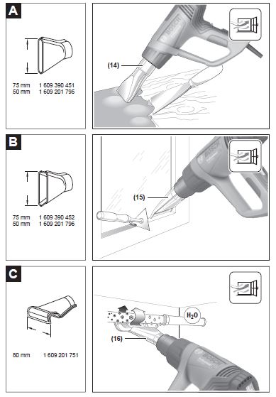BOSCH GHG20-63 GHG Professional Heat Gun fig2