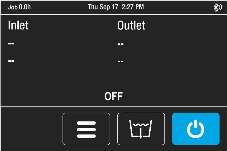 DRI-EAZ 110128 F410 2800i Portable Dehumidifier- Screen Views