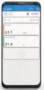 sauermann Si-TT3 Dual Input Thermometer - App