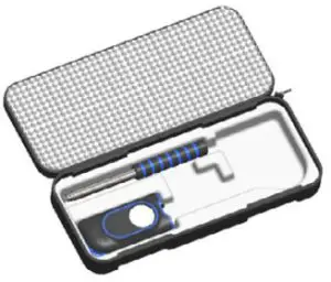 sauermann Si-TT3 Dual Input Thermometer - Dimensions 2