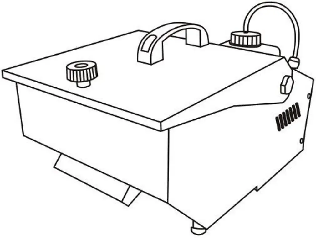 qtx QTFX-LF900 Low Level Fog Machine
