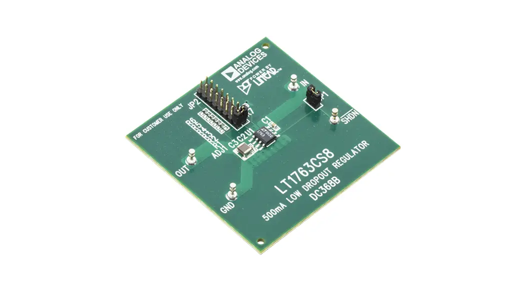 Analog Devices Dc368b Lt1763 500ma Low Noise Micropower Ldo Regulator User Manual Analog Devices Dc368b Lt1763 500ma Low Noise Micropower Ldo Regulator User Manual