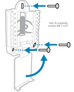Fig 15 Mount the UWP and close the door