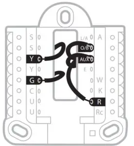 Fig 26 Wiring—heat pump