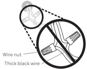 Fig 4 Make sure there are no 120 or 240V wires