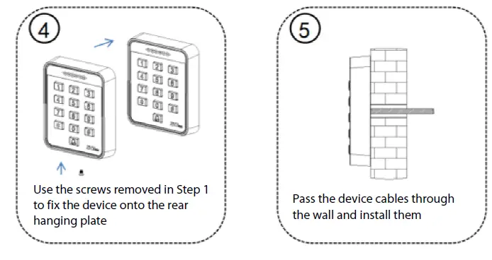 ZKTECO SA40 AandC Standalone Device fig 7