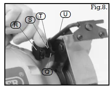 DRAPER GHD150 150mm Heavy Duty Bench Grinder 7