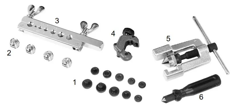 HARBOR FREIGHT 58147 Maddox 1721CB Floor Tool Kit- Diagram