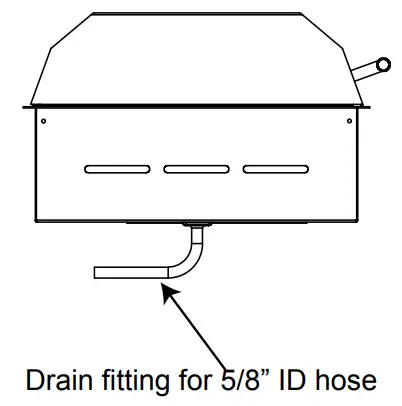 KENYON 145416 Texan Built In Electric Grill with Intelliken Touch 240v- hose
