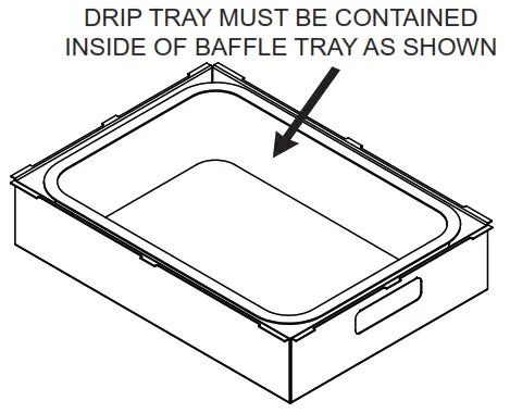 KENYON 145355 Silken Grill Touch Control - Drip Tray