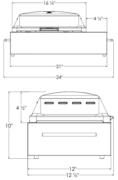 KENYON 145355 Silken Grill Touch Control - FIG2