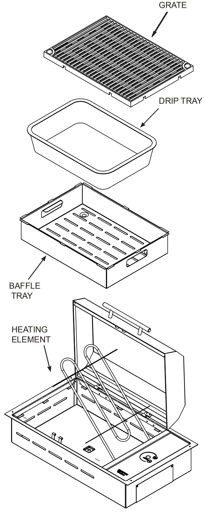 KENYON 145355 Silken Grill Touch Control - Grate