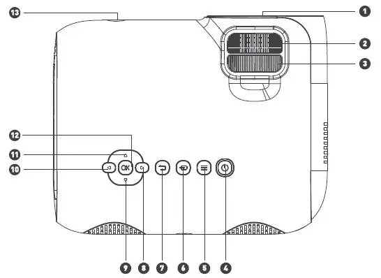 bomaker Magic 421 Max WiFi Projector 2