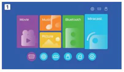 bomaker Magic 421 Max WiFi Projector 29