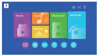 bomaker Magic 421 Max WiFi Projector 37