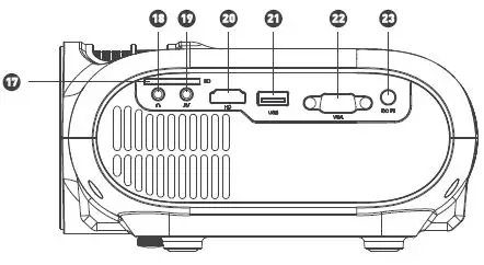 bomaker Magic 421 Max WiFi Projector 4