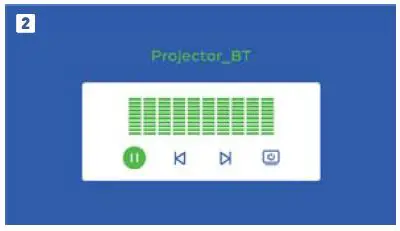 bomaker Magic 421 Max WiFi Projector 45
