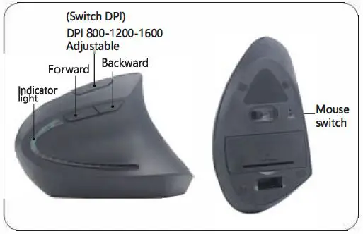 Shenzhen Haojin Electronics S9 Vertical Mouse fig 2