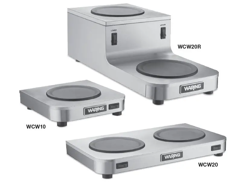 WARING COMMERCIAL WCW20R Coffee Warmers