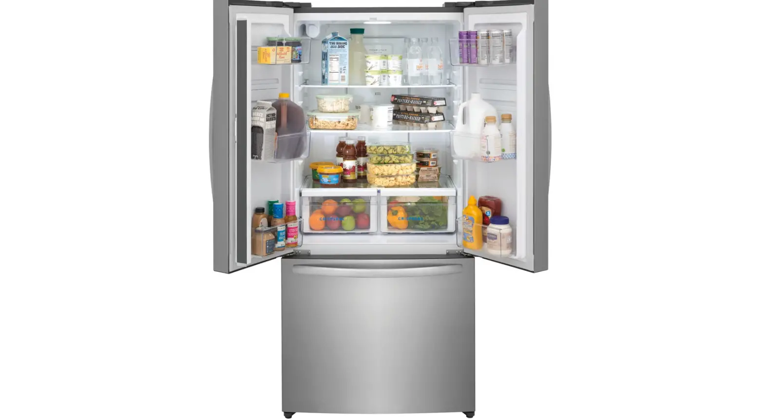 Frigidaire 17.6 Cu. Ft. French Door Refrigerator In Brushed Steel Instruction Manual Frigidaire 17.6 Cu. Ft. French Door Refrigerator In Brushed Steel Instruction Manual