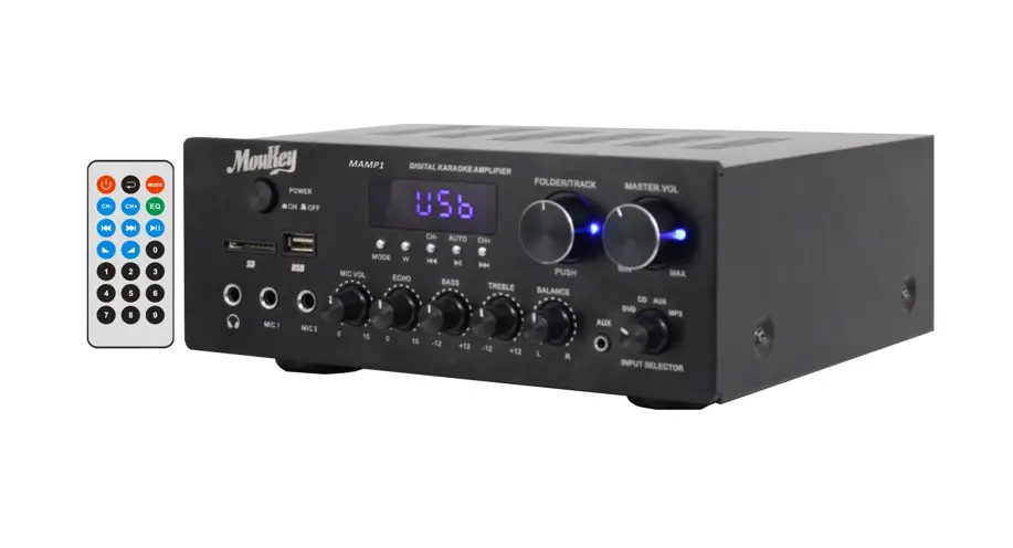 Moukey Mamp1 Home Theater Stereo Power Amplifier System User Manual Moukey Mamp1 Home Theater Stereo Power Amplifier System User Manual