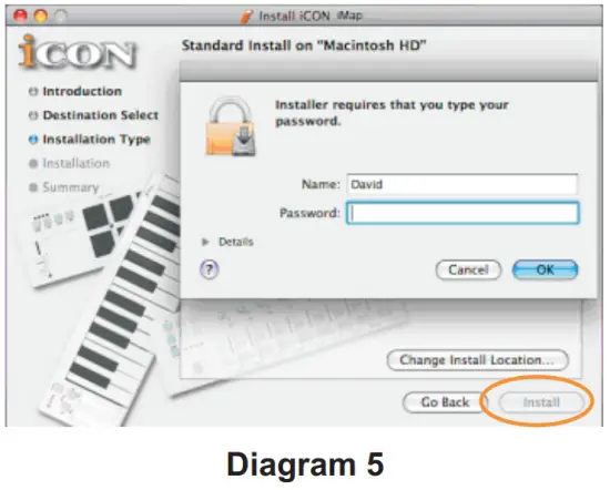 iCON i Controls Multi Controls with Joystick USB MIDI Controller - Diagram 6