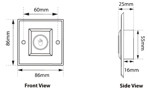 ZKTECO-TLEB101-R-Touchless-Exit-Button-2