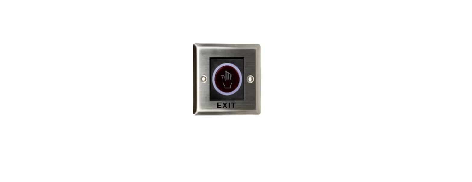 Zkteco Tleb101-r Touchless Exit Button User Guide