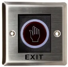 ZKTECO-TLEB101-R-Touchless-Exit-Button