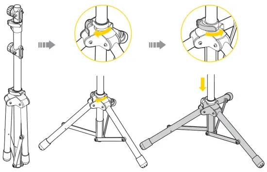 TOPEAK Twoup Tuneup Bike Stand - instalation