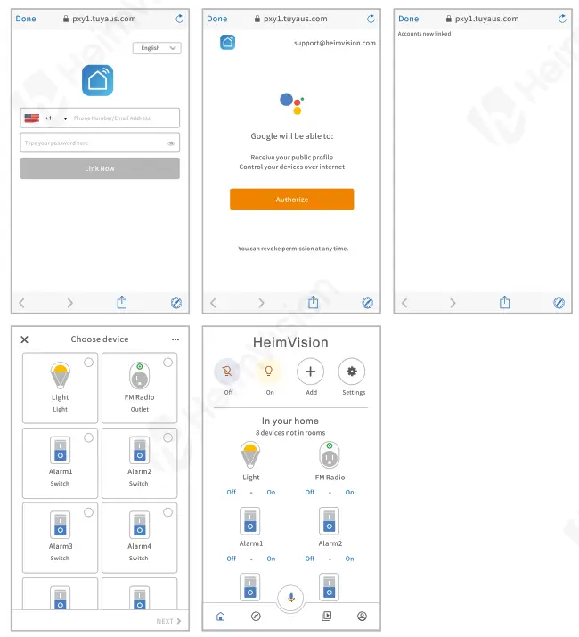 HeimVision Smart Wake-up Light - choose